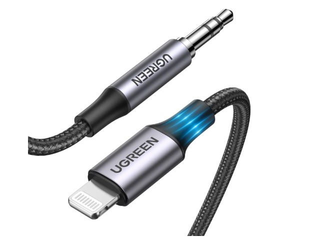 كابل جرين GEC087 من AUX إلى Lightning