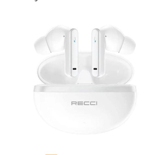 سماعات ريسي AIRPODS مع عزل ضوضاء (ANC) موديل REP-W88 – لون أبيض